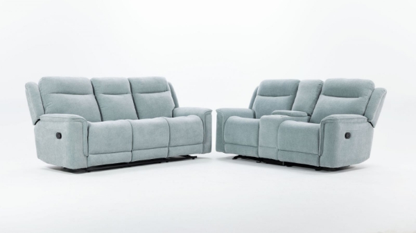 Picture of Roland Seafoam Console Loveseat