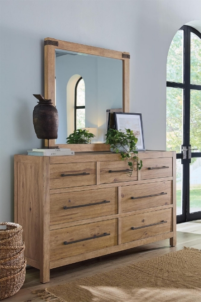 Picture of Vineyard Row Square Mirror