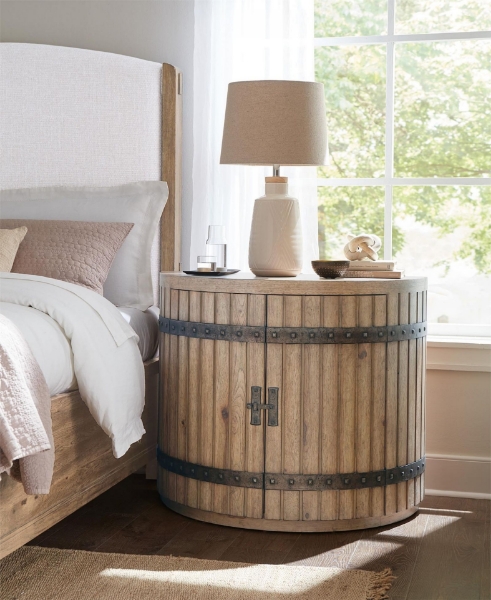 Picture of Vineyard Row Demilune Nightstand