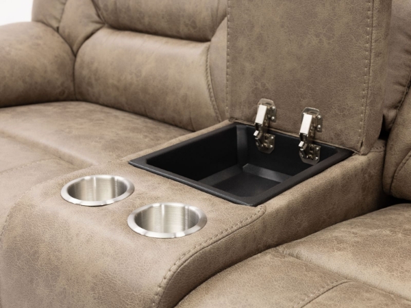 Picture of Legend Reclining Console Loveseat