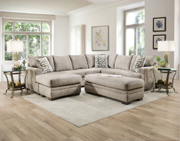 Picture of Bailey Cream Ottoman