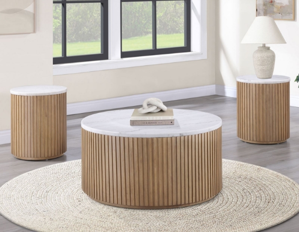 Picture of Colvin Marble Top Coffee Table