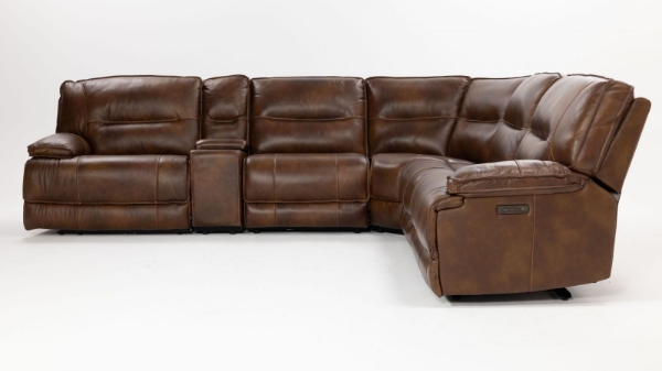 Picture of Flint II 6 Piece Brown Sectional