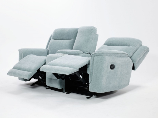 Picture of Roland Seafoam Console Loveseat