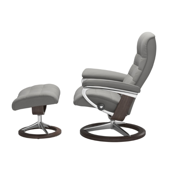 Picture of Stressless Opal Medium Signature Silver Grey