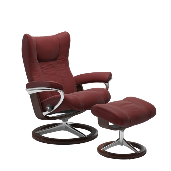 Picture of Stressless Wing Medium Signature Cherry